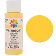 CERAMCOAT Acrylic Paint 59ml 2floz - SUNSHINE